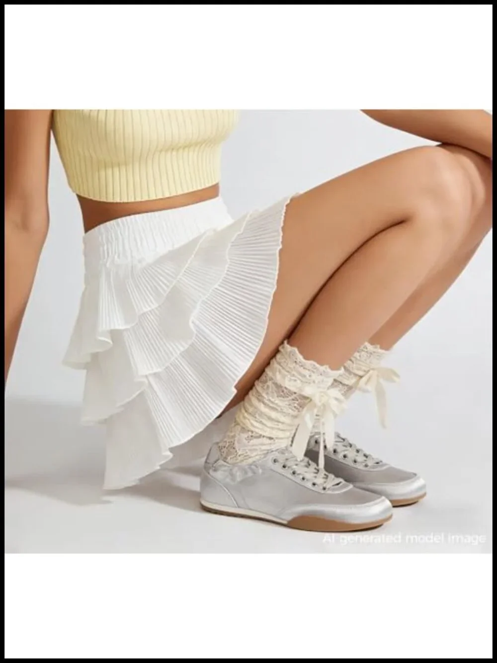 Retro Fashion Sneakers - Lightweight Walking Shoes with Non Slip Satin Upper